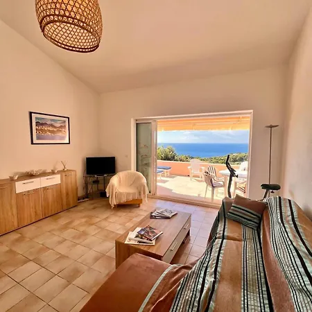 Сasa de vacaciones A Nepita Splendide Vue Avec Piscine *